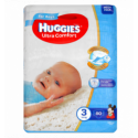 Подгузники Huggies Ultra Comfort 3 разме для мальчиков 5-9кг 80шт