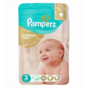 Подгузники Pampers Premium Care 3 размер для детей 6-10кг 60шт