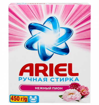 Пральний порошок Ariel Ніжний піон для ручного прання 450г