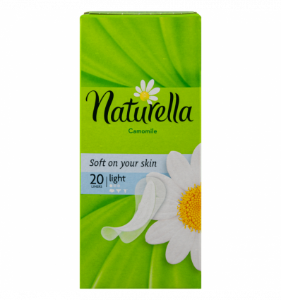 Ежедневные прокладки Naturella Camomile Light гигиенические 20шт