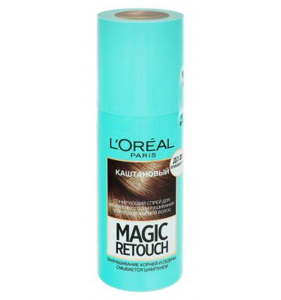 Спрей тонирующий L`Oréal Paris Magic Retouch Каштановый 75мл