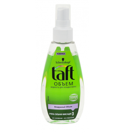 Жидкость для укладки волос Taft Объем очень сильная фиксация 150мл