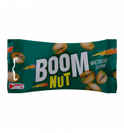 Фісташки Boom Nut смажені солоні 40г