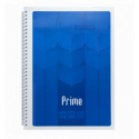 Тетрадь для записей PRIME, А4, 96 л., клетка, картонная обложка, синяя