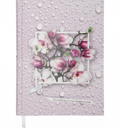 Щоденник недатований DAISY, A5, світло-рожевий