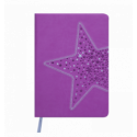 Ежедневник недатированный STELLA, A5, фиолетовый