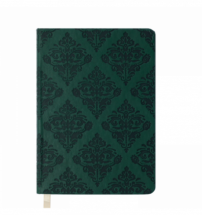 Щоденник недатований CASTELLO VINTAGE, A6, темно-зелений