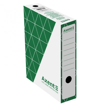 Бокс архівний Axent 1731-04-A 80 мм, зелений ( 1731-04-a )