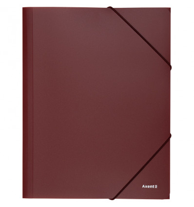 Папка на гумках Axent 1508-04-A, А4, бордова ( 1508-04-a )