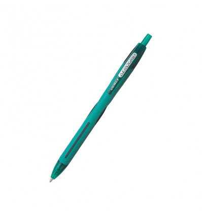 Ручка шариковая автом. Aerogrip, зелёная ( ux-136-04 )