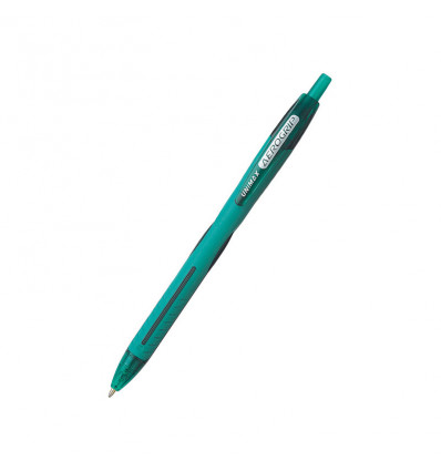 Шариковая ручка UNIMAX Aerogrip автоматическая зелёная
