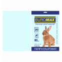 Кольоровий папір BUROMAX PASTEL блакитний А4 80г/м² 20 аркушів ( BM.2721220-14 )