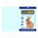 Цветная бумага BUROMAX PASTEL голубая А4 80г/м² 20л (BM.2721220-14)