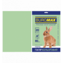 Цветная бумага BUROMAX PASTEL светло-зеленая А4 80г/м² 20л (BM.2721220-15)