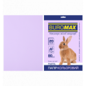Кольоровий папір BUROMAX PASTEL лавандовий А4 80г/м² 20 аркушів ( BM.2721220-39 )