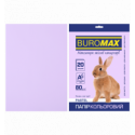 Цветная бумага BUROMAX PASTEL лавандовая А4 80г/м² 20л (BM.2721220-39)