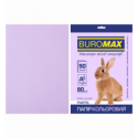 Цветная бумага BUROMAX PASTEL лавандовая А4 80г/м² 50 листов ( BM.2721250-39 )