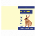 Цветная бумага BUROMAX PASTEL кремовая А4 80г/м² 50 листов ( BM.2721250-49 )