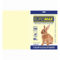 Цветная бумага BUROMAX PASTEL кремовая А4 80г/м² 50л (BM.2721250-49)