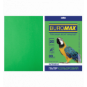 Цветная бумага BUROMAX INTENSIVE зеленая А4 80г/м² 20л (BM.2721320-04)