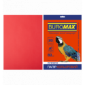 Цветная бумага BUROMAX INTENSIVE красная А4 80г/м² 20л (BM.2721320-05)