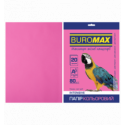 Цветная бумага BUROMAX INTENSIVE малиновая А4 80г/м² 20л (BM.2721320-29)