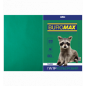 Кольоровий папір BUROMAX DARK темно-зелений А4 80г/м² 20арк (BM.2721420-04)