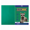 Цветная бумага BUROMAX DARK темно-зеленая А4 80г/м² 20 листов ( BM.2721420-04 )
