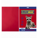 Кольоровий папір BUROMAX DARK бордовий А4 80г/м² 20арк (BM.2721420-13)