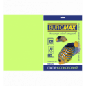 Кольоровий папір BUROMAX NEON зелений А4 80г/м² 20 аркушів ( BM.2721520-04 )