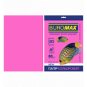 Кольоровий папір BUROMAX NEON малиновий А4 80г/м² 20 аркушів ( BM.2721520-29 )