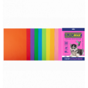Цветная бумага BUROMAX NEON+INTENSIVE ассорти А4 80г/м² 20л (BM.2721820-99)