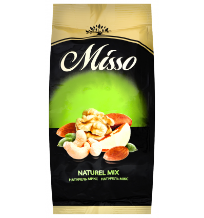 Асорті Misso Naturel Mix горіхів сушених 125г