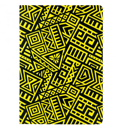 Блокнот двусторонний Axent The Runes 8452-08-A, А5, 128 листов, точка/нелинованный, желтый