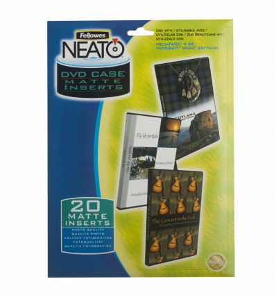 Матовые вкладыши NEATO в коробки Simline для CD/DVD дисков ( f.84498 )