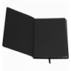 Блокнот деловой BRIEF, L2U, А5, 96 л., нелинов., черный, иск.кожа ( BM.295004-01 )