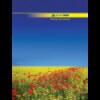 Книга канцелярська NATURE, А4, 96 арк., клітинка, офсет, тв. лам. обкл., асорті ( BM.2400і )