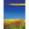 Книга канцелярська NATURE, А4, 96 арк., клітинка, офсет, тверда ламінована обкладинка, асорті ( BM.2