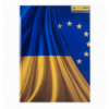 Книга канцелярська UKRAINE BM.2400-38, А4, 96 арк., клітинка, офсет,тверда ламінована обкладинка, а