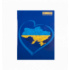 Книга канцелярська UKRAINE, А4, 192 арк., клітинка, офсет, тверда ламінована обкладинка, асорті
