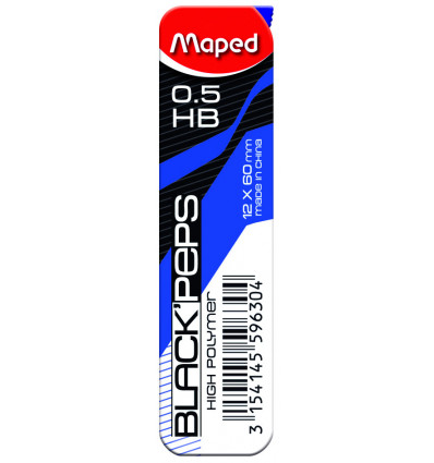 Стержни к мех.каранд. (12шт) HB 0.5мм ( MP.559630 )