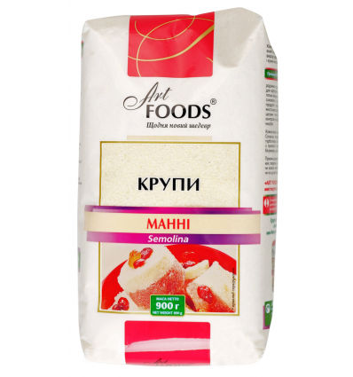 Крупа манна Art Foods 900г