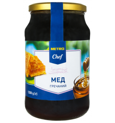 Мед Metro Chef натуральний гречаний 1200г