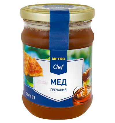 Мед Metro Chef натуральний гречаний 350г