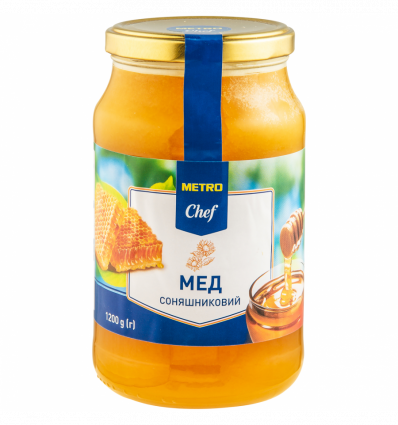 Мед Metro Chef натуральний соняшниковий 1200г