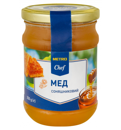 Мед Metro Chef натуральный подсолнечный 350г