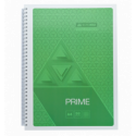 Зошит для нотаток PRIME, А4, 96 арк., клітинка, карт. обкл., салатовий ( BM.24451101-15 )