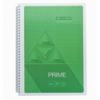 Зошит для нотаток PRIME, А4, 96 арк., клітинка, карт. обкл., салатовий ( BM.24451101-15 )