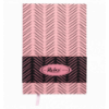 Блокнот діловий RELAX, А5, 96 арк., лінія, рожевий, шт.шкіра