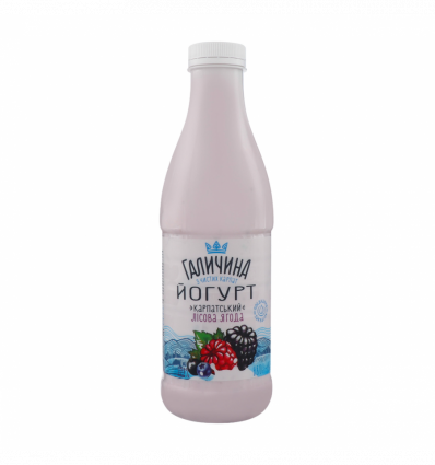 Йогурт Галичина Карпатский Лесная ягода 2.2% 800г